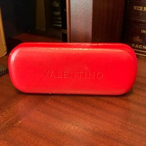 Valentino Vintage Sun Glass Case - has wear